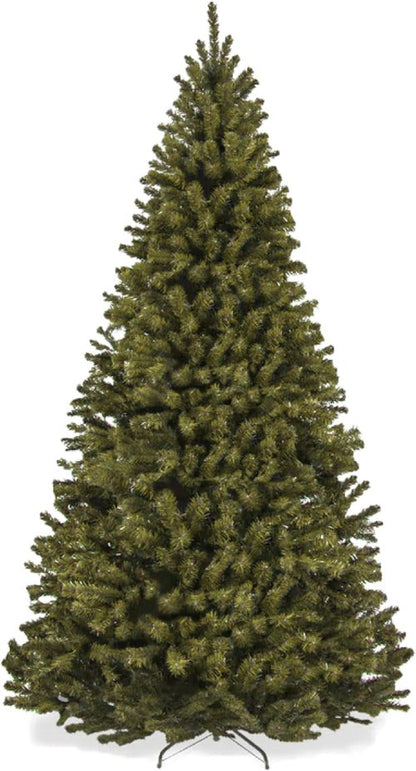 Best Choice Products 9ft Artificial Christmas Tree - Premium Unlit Realistic Spruce Holiday Décor | Easy Assembly, Metal Base