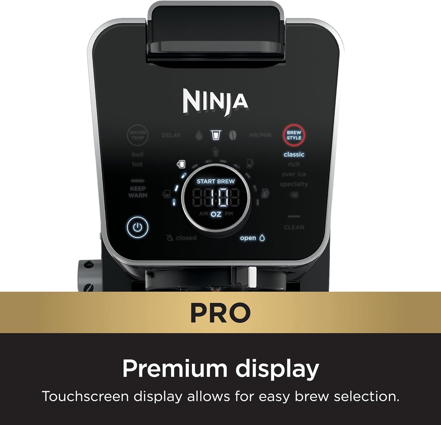 Ninja Drip Coffee Maker - DualBrew Pro Specialty Coffee System | K-Cup Compatible, 12-Cup Capacity