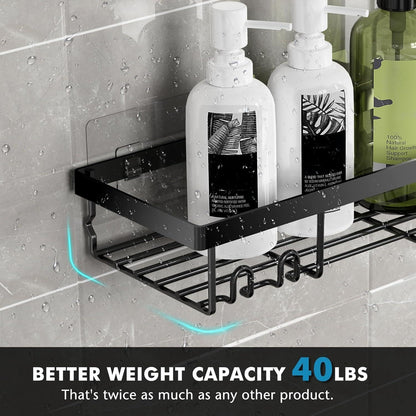 Moforoco Shower Caddy Organizer - 5 Pack Corner Shelves for Bathroom Storage & RV Essentials