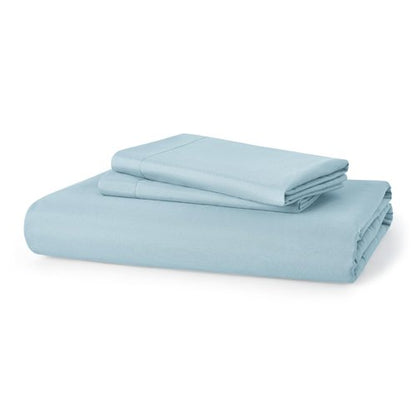 Bedsure Duvet Cover King Size - Soft Double Brushed Bedding Set for Kids & Adults, Zipper Closure, 3 Pieces, Includes 1 Duvet Cover (104"x90") & 2 Pillow Shams, NO Comforter, Light Blue