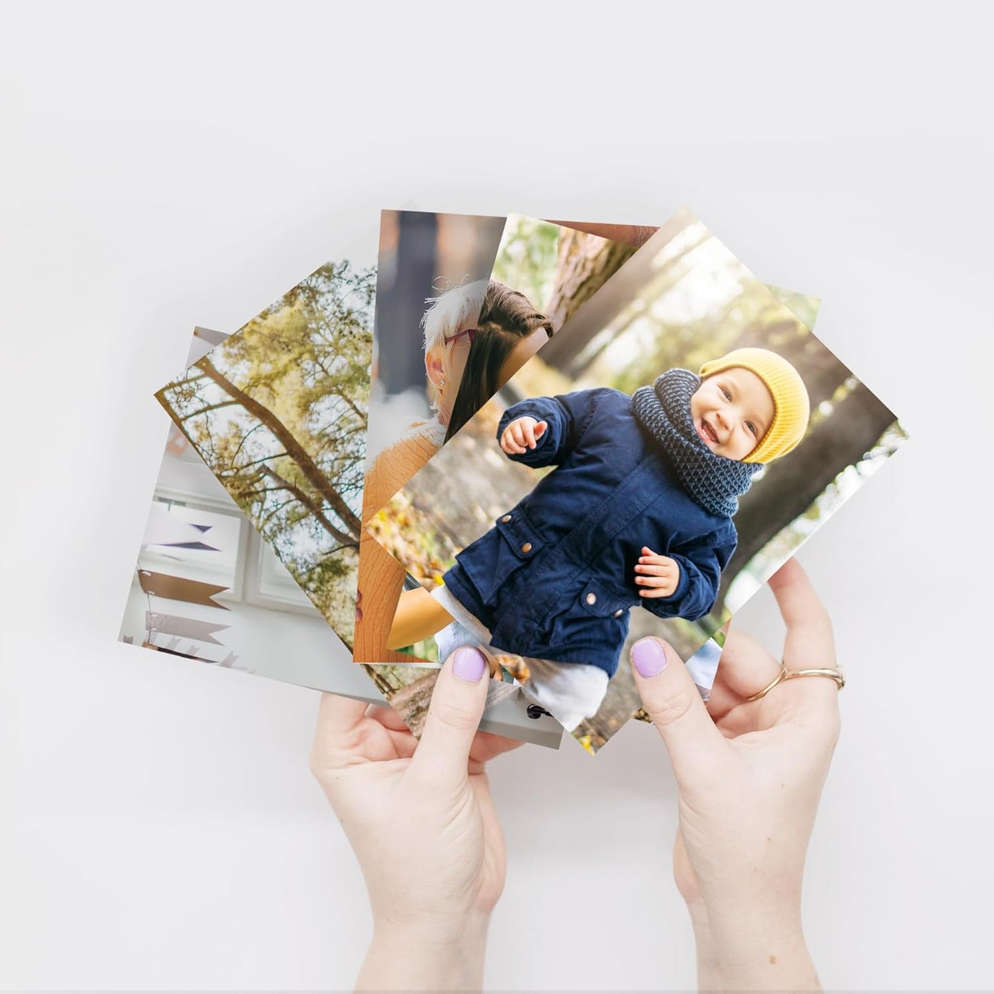 Set of 5 Glossy Photo Prints - Unframed 5x7 Inches for Stunning Home Decor | Perfect Gift