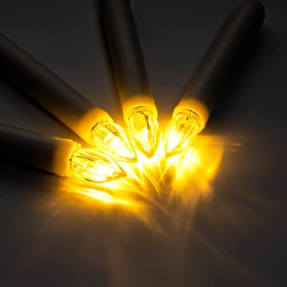 Homemory 12PCS LED Window Candles - 2X Brighter Flameless Taper Candles with Timer & Suction Cups for Christmas Decor