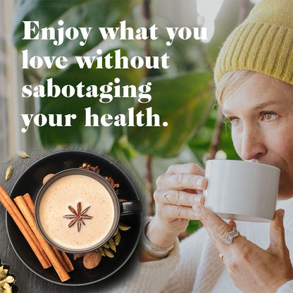 5 Sparrows Sugar-Free Spiced Chai Latte Flavored Drink Mix- Stevia, Keto Friendly, No Sugar Coffee Creamer, 10 oz