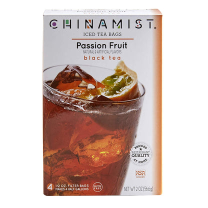 China Mist Iced Tea Brew at Home Iced Tea, Passion Fruit, 2 Ounce Packages (Pack of 2)