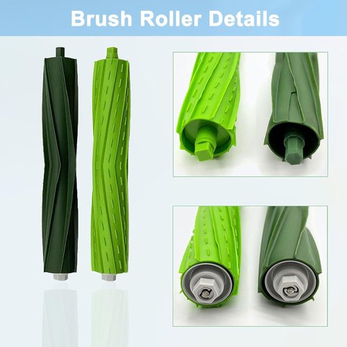iRobot Replacement Brushes - Compatible with Roomba E, I & J Series | Set of 2 for Enhanced Cleaning