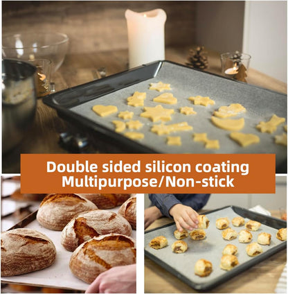 Skiennix Baking Parchment Paper - Non-Stick, Grease-Proof Liners | 18x26 Inch, 1600 Sheets