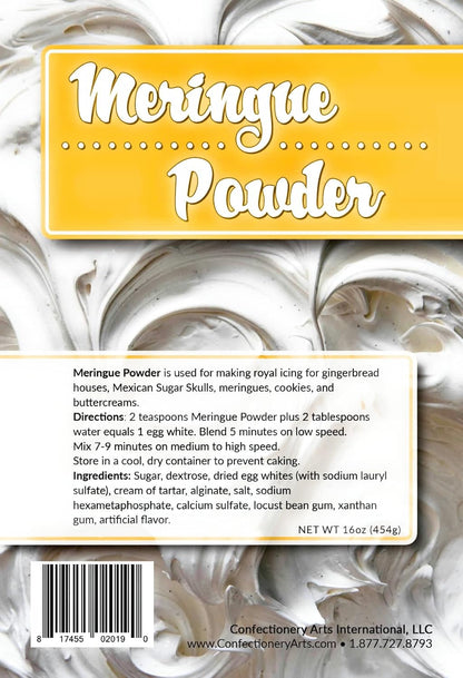 Meringue Powder by [Brand Name] - Versatile Baking Ingredient for Frosting, Icing & Toppings - 1 lb Pouch
