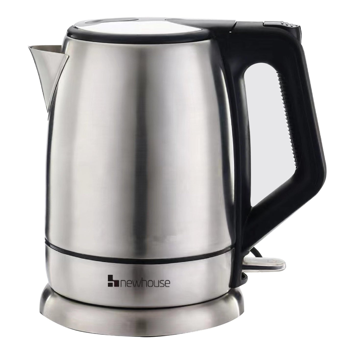 Newhouse 1200W 60-fl. oz. Stainless Steel Electric Kettle NHEK-001, Electric Tea Pot for Boiling Water, Auto Shut Off Electric Tea Kettle, ETL Certified for Hospitality and Residential Use