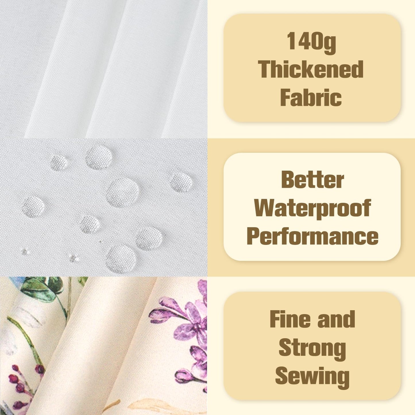 uwdfnwuif Easter Oval Tablecloth 60" x 120" Waterproof Fabric Spring Easter Bunny Table Cloths for Indoor Outdoor Kitchen Dining