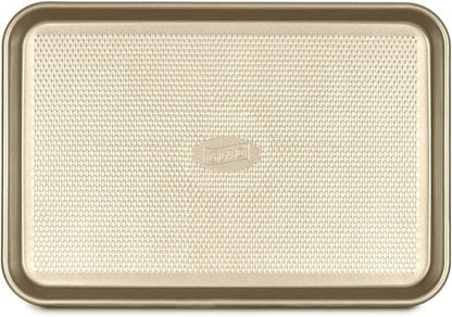 Glad Premium Nonstick Cookie Sheet - Heavy-Duty Baking Pan with Raised Diamond Texture, Medium Size