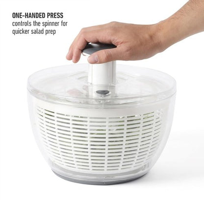 Calphalon Aero 6.3 Qt Salad Spinner - Versatile Fruit & Vegetable Washer with Strainer