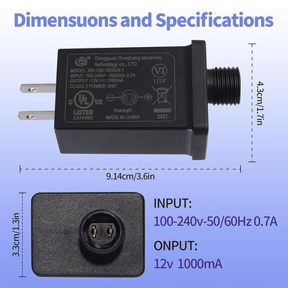 Replacement Yard Inflatable Adapter 12V 1.0A Power Supply – 8Pcs USB? (Variation 8) Cleaned
