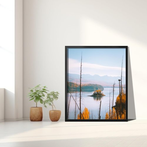 LaVie Home 28x34 Black Picture Frame - HD Plexiglas for Vertical/Horizontal Display | Classic Collection