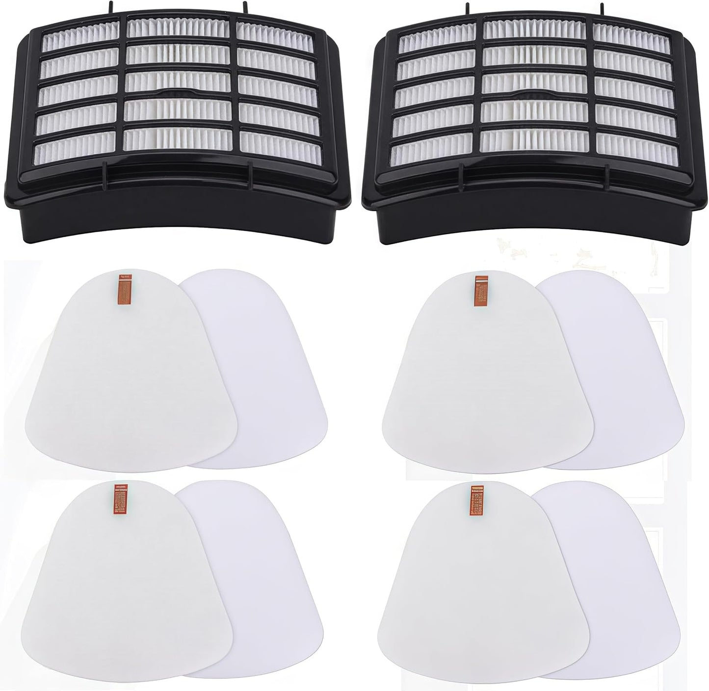 Shark Vacuum Filters - HEPA & Foam Replacement Set for Navigator Lift-Away NV350 Series | 2 HEPA, 4 Foam, 4 Felt