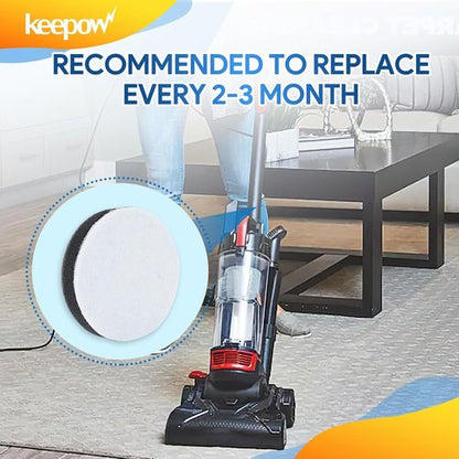KEEPOW Vacuum Filters - 2 Pack for Eureka Airspeed Compact Bagless NEU100 Series | High-Quality Replacement Parts