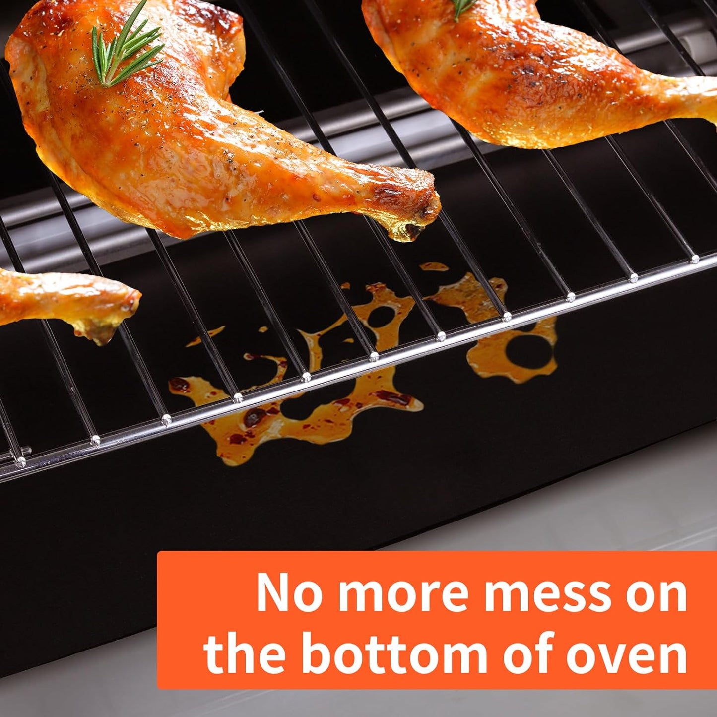 Nuwave Air Fryer Liners - Reusable Baking Mats for 30-QT XL Capacity Toaster Oven | 4 Pack