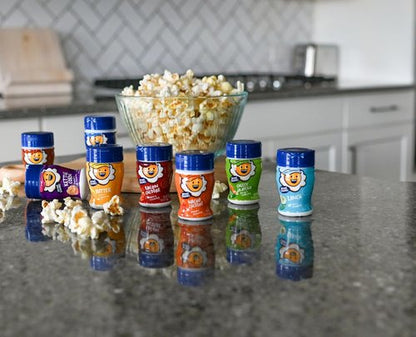 Kernel Season's Popcorn Seasoning Variety Pack - 8 Mini Jars, 0.9 Ounce Each | Flavorful Toppings
