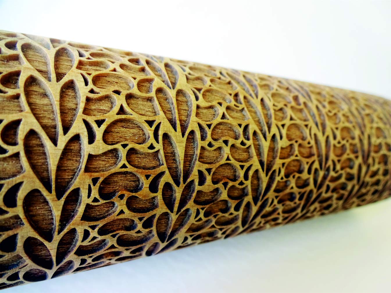 KNITTING PATTERN Embossing Rolling Pin Laser engraved rolling pin Gift for pottery and cookies by Algis Crafts