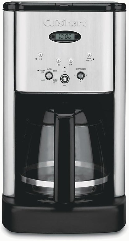 Cuisinart DCC-1200P1 Brew Central 12-Cup Programmable Coffeemaker - Brushed Chrome Finish