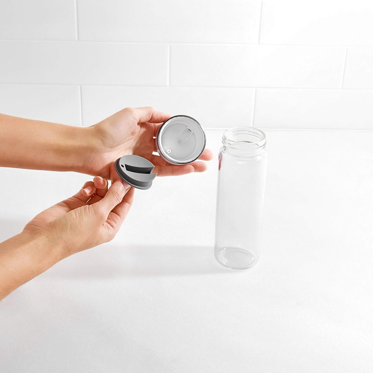 OXO Good Grips 12 Oz Precision Pour Glass Oil Dispenser - Effortless Control for Cooking