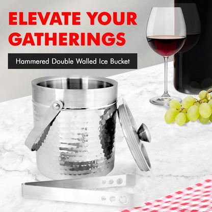 Chef Craft Double Walled Stainless Steel Ice Bucket