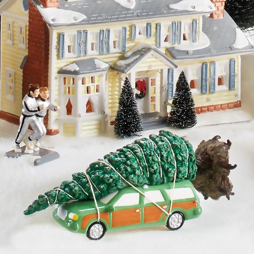 Department 56 Griswold Family Tree Figurine - National Lampoon's Christmas Vacation | 3.15 Inch, Multicolor