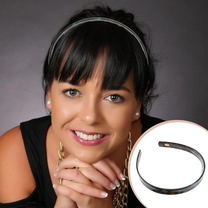 Uonlytech Hawksbill Pattern Headband - Non-Slip Hair Wrap Strips & Face Hairband | Stylish Hair Accessory