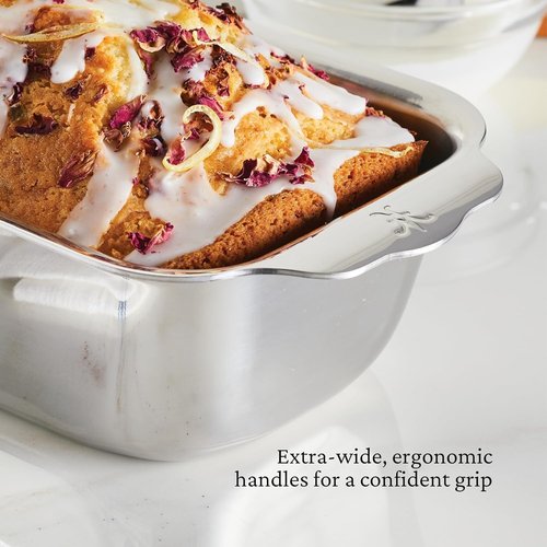 Hestan Provisions OvenBond | Tri-Ply Clad Stainless Steel 1-Pound Loaf Pan (9" x 5")