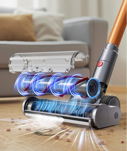 X7A Pro Cordless Vacuum Cleaner - 650W, 55KPA Suction, 70 Minutes Runtime | Ideal for Pet Hair & Hard Floors