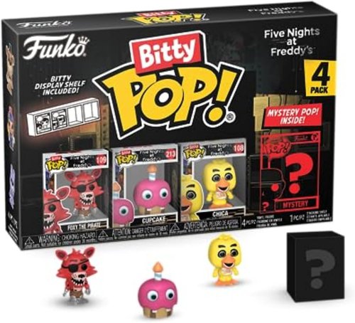 Funko Bitty POP! Five Nights at Freddy's Foxy & Mystery Mini Figure - 0.9 Inch Collectible Gift Idea