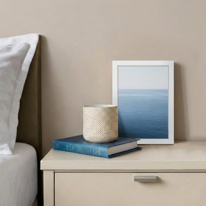 LaVie Home 5x7 Picture Frame for Wall Display, 5x7 White Picture Frame with HD Plexiglas, 5 x 7 Poster Frame 1 Pack, Display Frame for Vertical or Horizontal, Classic Collection