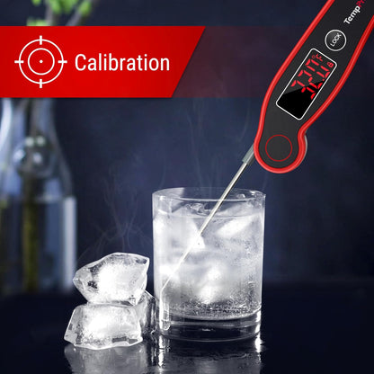 TempPro TP19 Waterproof Digital Meat Thermometer - Instant Read with Backlit Display | Perfect for Grilling & Cooking