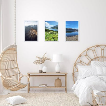JCJMY 13x22 Picture Frame - White Wall Gallery Frame for Horizontal & Vertical Photos | 13x22 Inches