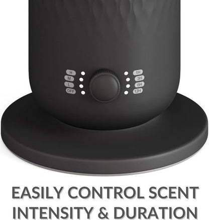 AirScent Waterless Diffuser - Cold Air Aromatherapy Diffuser for Homes & Offices - Black - 4.05 Oz