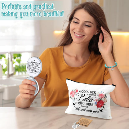 Perthlin Farewell Gifts Coworkers Going Away Gift for Women Lucky Goodbye Box for Coworker Lady Manager Employee(Thank You)