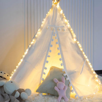 Skiennix 33FT 100LED Warm White Fairy Lights - Battery Operated, Waterproof String Lights for Indoor/Outdoor Use | Perfect for Christmas, Weddings, and Parties