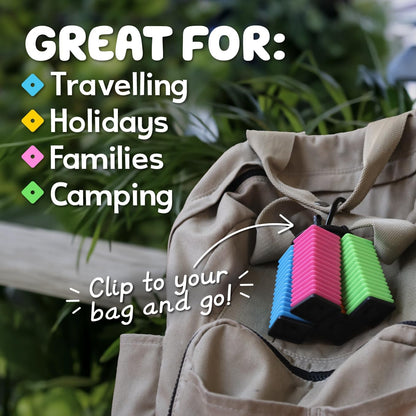 OK Play Ultimate Travel Tile Game - Waterproof & Indestructible | Learn to Play in 10 Seconds | Fun for All Ages