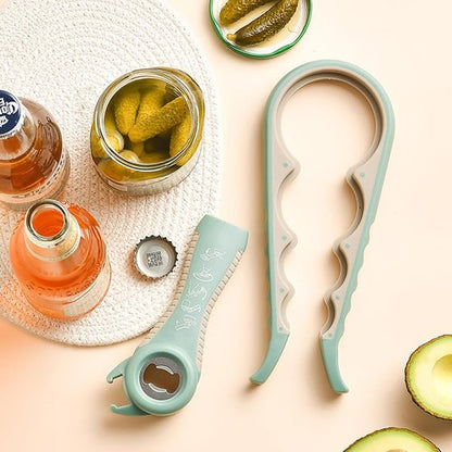 A-Green Bottle Opener - Ergonomic Jar Opener for Arthritic Hands | Ideal for Seniors & Weak Grip Users