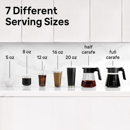 Braun MultiServe Plus 10-Cup Drip Coffee Maker - Programmable Hot & Cold Brewer with Stainless Steel Design | KF9270SI