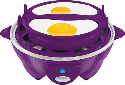 Elite Gourmet Electric Egg Cooker - 7 Egg Capacity Poacher & Omelet Maker with Auto Shut-Off | BPA Free