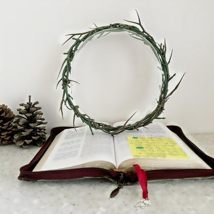 Jesus Crown of Thorns | Decay-Resistant Religious Symbol for Church Events & Home Decor - 8 Inch Lifesize
