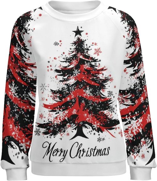 Domirica Women's Festival Crewneck Sweatshirt - Funny Casual Long Sleeve Pullover Blouse