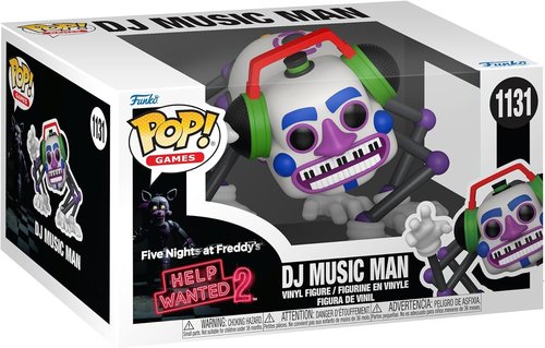 Funko Pop! - Five Nights At Freddy's DJ Music Man - Collectible Vinyl Figure | Perfect Gift for Gamers