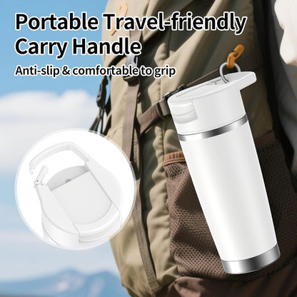 Skiennix Portable Blender - Cordless 24oz Insulated Cup for Smoothies & Shakes | USB-C Rechargeable, BPA-Free Gift for Men & Women