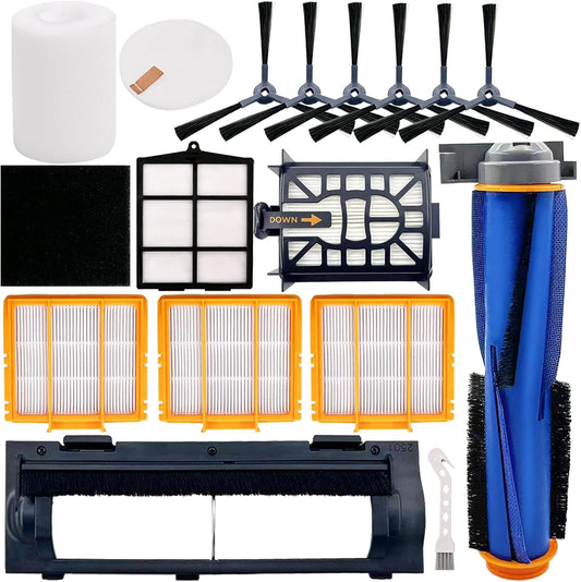 Shark AI Robot Vacuum Replacement Parts - Main Brush, Filter, Side Brush & More | Compatible with AV2501S, AV2511AE, AV2610WA, RV2502AE, RV2400WD