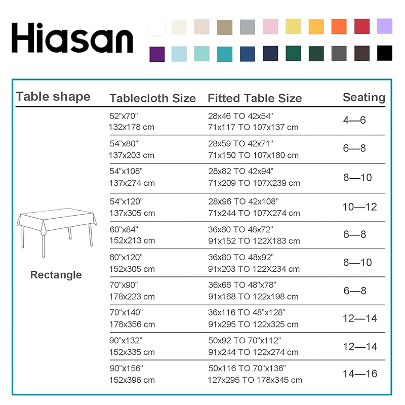 2 Pack Burgundy Tablecloth 54 x 80 Inch - Rectangle Polyester Spillsafe