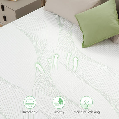 Novilla King Size Mattress, 12 Inch Gel Memory Foam Mattress for Plush Comfort, Pressure Relief, CertiPUR-US Certified, Mattress-in-a-Box, Embrace