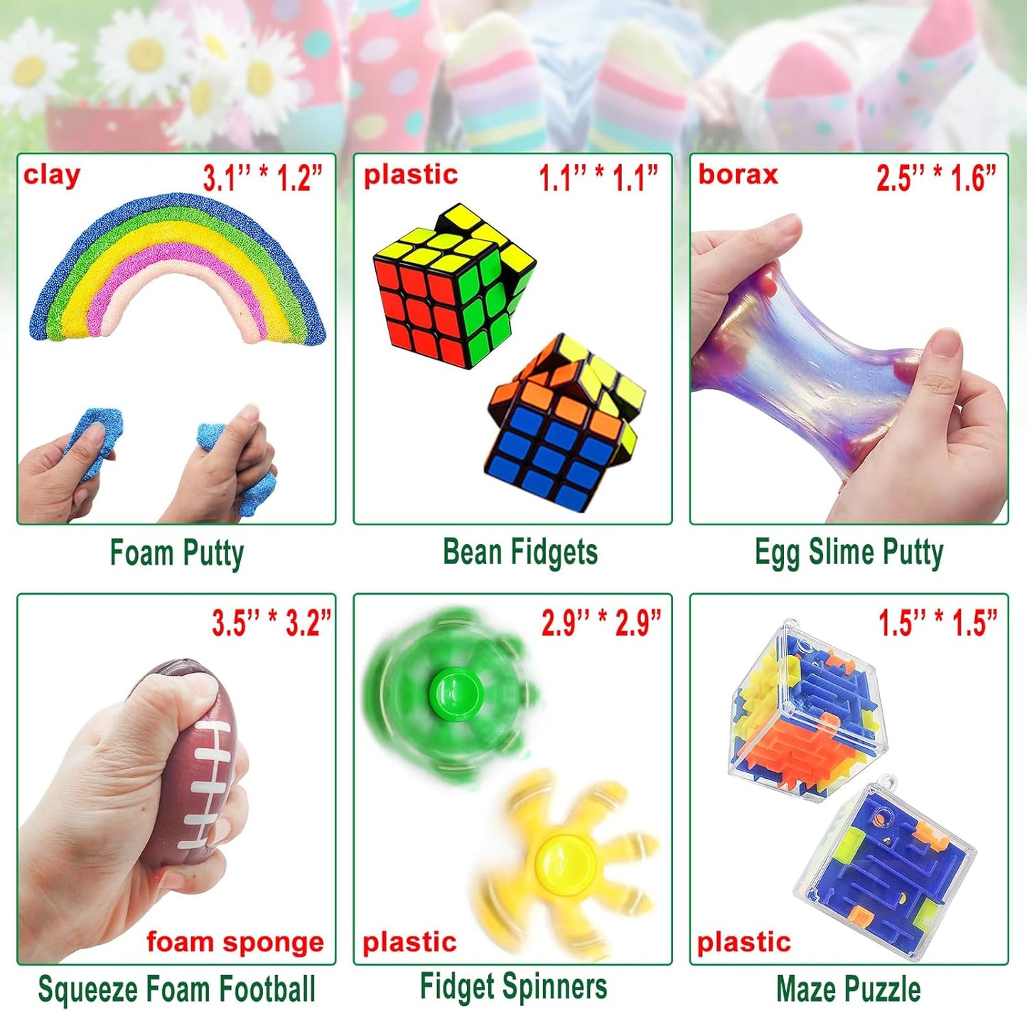 Scientoy Fidget Toy Set - 35 Pcs Sensory Toys for Stress Relief | Ideal for ADD, OCD, Autism & Anxiety