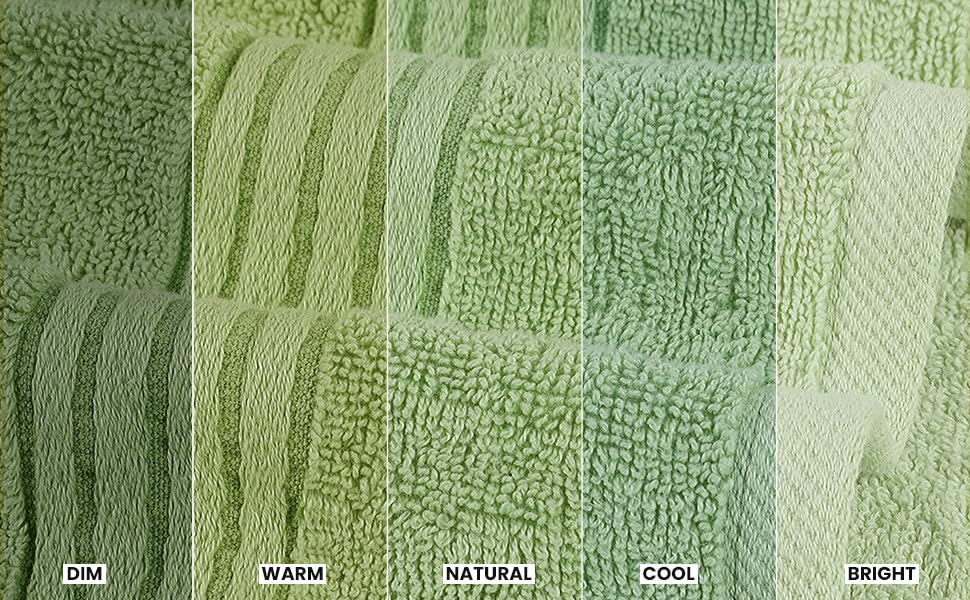 Utopia Towels 6 Piece Premium Hand Towels Set, 16 by 28 inches, 100% Ring Spun Cotton, Lightweight and Highly Absorbent Towels for Bathroom, Travel, Camp, Hotel, and Spa, Sage Green