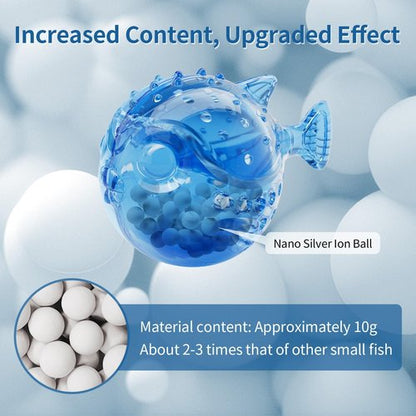 Humidifier Cleaning Fish - Humidifier Tank Cleaner Demineralization Cartridge | Prevents Hard Water Build-Up, Odor & Scale | Universal Fit for Most Humidifiers & Fish Tanks (12-Pack)
